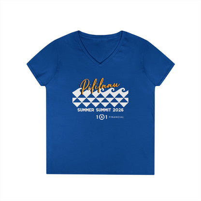 Ladies' V-Neck T-Shirt — Summer Summit 2026