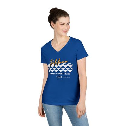 Ladies' V-Neck T-Shirt — Summer Summit 2026