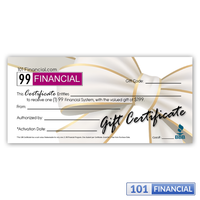 99 Financial Gift Certificate
